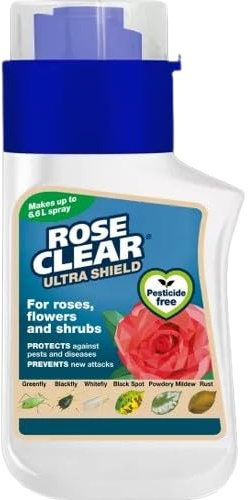 RoseClear Ultra Shield Concentrate 200ml – Advanced Plant Care for Roses & Ornamentals – Long-Lasting Garden Formula