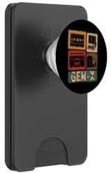 Gen X Cassette Boombox 80s Nostalgia PopSockets PopWallet for MagSafe