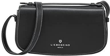 Liebeskind Berlin SADIE TM Empire Crossbody, Small (HxBxT 15cm x 23.5cm x 6.5cm), Black