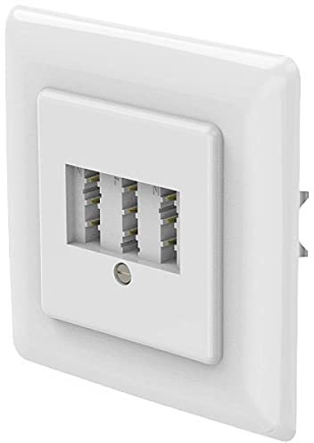 Hama Tae-NFN - Presa telefonica da Incasso, Colore: Bianco