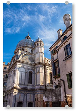 artboxONE Acrylglasbild 45x30 cm Reise Historische Gebäude, Venedig - Bild venedig Architektur bauwerk