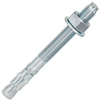 Isolbau Bolzenanker - Schwerlastanker aus verzinktem Stahl mit ETA Zulassung, Option 7 - M12 x 120 mm, fixierbare Dicke: 25 mm - 200 Stück