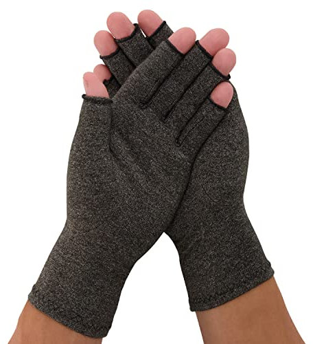 Dunimed Rheuma Arthritis Handschuhe (Paar) - Rheumatische Kompressionshandschuhe - Arthritische Gelenkschmerzen Linderung der Symptome - Für Männer und Frauen