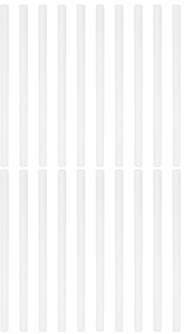 PATIKIL Humidificador Algodón Filtro Barra, 20uds Recarga Barra Filtro Mechas Reemplazo para USB Mini Humidificadores Portátiles Difusor (5.91'' x 0.28''), Blanco