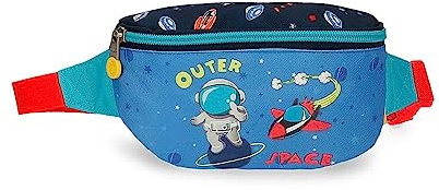 Enso Outer Space Gürteltasche, Mehrfarbig, 27 x 11 x 6,5 cm, Polyester, bunt, Talla única, Bauchtasche