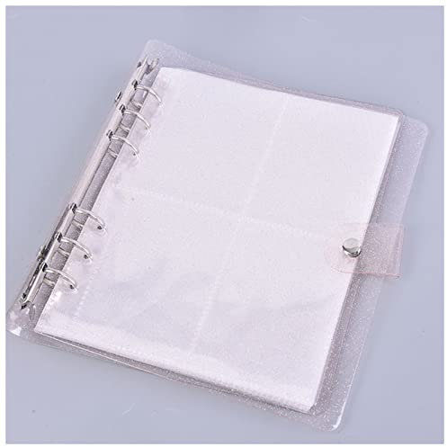 Fotoalbum 200 Beutel von PVC Tragbares Fotoalbum Jelly Color Fotoalbum Geeignet for Mini-Fotoalbum und Visitenkartengröße (6,5 x 8.9) cm Fotoalbum Fotoalbum Zum Selbstgestalten (Size : PK)