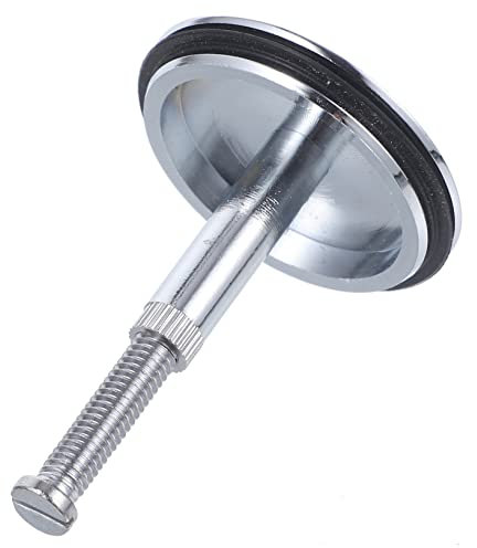 PartyKindom Badewannenabflussstopfen Messing Piston Ventil Mit Drehmechanismus Mehrlochfilter Für Schnelles Ablassen Rostfrei Abflussverschluss Badewannen Zubehör