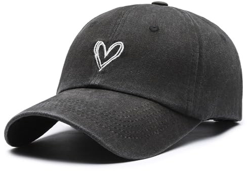 TAGVO Baseball Cap Unisex - Faltbar Verstellbar Passform Basecap, Klassisch Gewaschene Baseballmütze mit Schirmbestickung, Sport Cap Sonnenschutz Baseballkappe aus 100% Baumwolle Damen und Herren