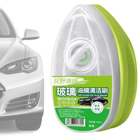 YNPQTDS Detergente Per La Pellicola Del Parabrezza - 150ml Spazzola Pulizia Lucidatura Auto | Detergente Per Macchie Oleose Dei Vetri Auto,Per Camion Rimozione Della Polvere
