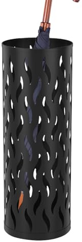 Porta Paraguas Alto - Organizador Metálico Para Estantes - Contenedor Portaparaguas Alto de Hierro - para Hogar, Entrada, Interior, Sala de Estar, Recepción de Hotel, Pasillo, Balcón, Sala, Restaurant