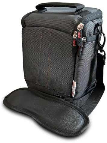 Navitech Black DSLR SLR Camera Bag Compatible with Canon EOS C50 Cinema Camera