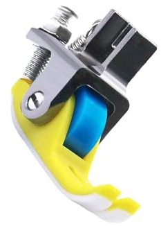 Guangcailun Universal Roller Presser Foot with Anti Uneven and for Sewing Foot Accessories Replacement Improving Overall of Stitching. Presser is Made of PTFE and Roller Rubber