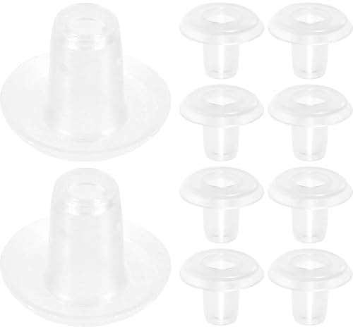 SHERCHPRY 50 Unidades Tapones para Cordón de Persianas Venecianas con Estructura Segura y Orificio de 1/8 para Uso en Oficina y Hogar, Accesorios de Reparación de Persianas