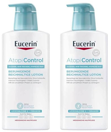 EUCERIN AtopiControl Lotion 2x400 ml