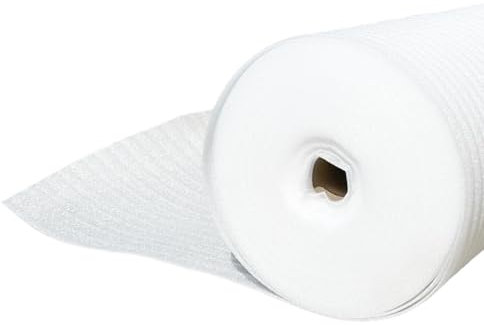 Haus PE-Schaumfolie Trittschalldämmung 2mm/3mm, Dämmung für Parkett, Laminat und Fußbodenheizung, 400m², 1,0m Breite, 18/20kg/m³, 18/20dB Schalldämmung