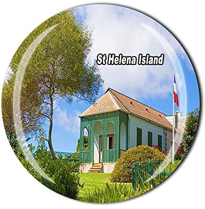 St. Helena Island Südatlantik-Kühlschrankmagnet, Reise-Souvenir, Geschenk, Kühlschrank-Magnet-Aufkleber-Kollektion