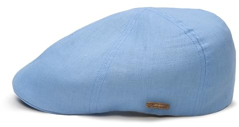 Sterkowski Modell Rusty | 100% Naturleinen Schiebermütze für Herren und Frauen | Super Leicht Sommer Duckbill