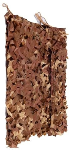 Camo Tarp Große Camouflage Netting Military Overplus Bulk Roll zur Jagd Camouflage Mesh Sunchade Cover Ente Blinding Decoration Camping Party Outdoor ( Color : Desert , Size : 10*15m/33*49ft )