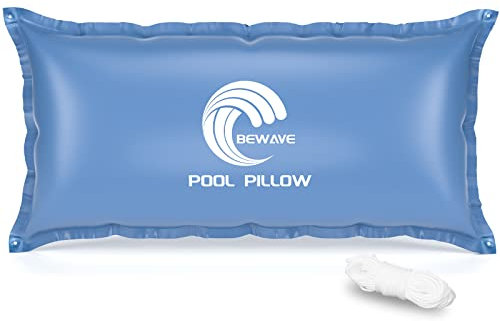 BEWAVE Pool Pillow, Winterizing Air Pillow for Above Ground Winter Swimming Pool Covers, 4 x 8 Ft
