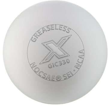 PEARL Guardian Innovations X fettfreie Lacrosse-Bälle, Weiß, 20 Stück, offizielle Spielbälle der besten NCAA-Programme, Turniere und Ligen, erfüllt NOCSAE-Standards und SEI/NCAA/NFHS-zertifiziert