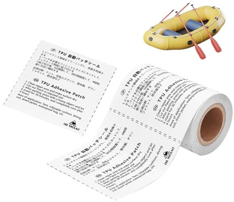 Zeltreparaturband - Luftmatratzen-Reparatur-Patch, 7,5*375cm Zeltband Reparatur Wasserdicht, Zeltstangen-Set, Wasserdichtes Klebeband, Flicken-Set Für Outdoor-Camping Planen Bootsabdeckungen Segel