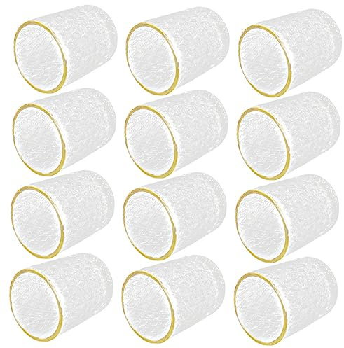 Cabilock Kerzenhalter Aus Glas Mit Goldrand Romantische Dekoration Für Hochzeit Party Zuhause
