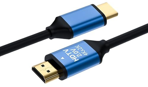 Tmboryuu Il cavo HDMI 2.0 supporta il canale di ritorno audio 3D 4K a 60Hz per televisori, proiettori e altro ancora
