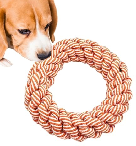 Hundespielzeug-Seil, Kauspielzeug für Welpen, elastisches leichtes Seil für mittelgroße und große aggressive Haustiere