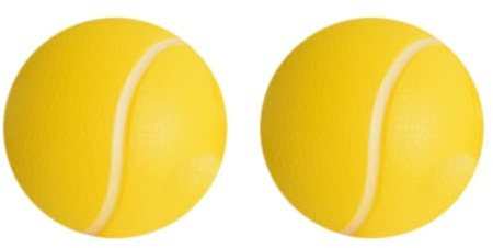 Unisex Griffbälle 2 Stücke Weicher Handtrainingsball Tragbar Handtrainer Fingertrainer Hochflexibler Massageball Komfortable Training Ball Eiförmige Griffbälle für Lindert Stress, Finger Training