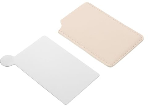 TOVINANNA Palette Maquillage Acier Inoxydable Mini pour Mélange Fond de Teint et Fards à Paupières Palette Teint Portable Professionnelle pour Artistes Maquilleurs et Amateurs de Cosmétique