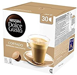 Nescafe Dolce Gusto Cortado Espresso gemahlen 30 Kapseln Magnum