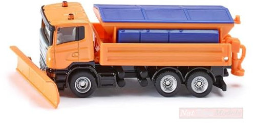 Siku SK1898 Camion SPAZZANEVE/SPARGISALE 1:87 MODELLINO Die Cast Model