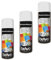 Lot de 3 bombes de peinture blanche brillante - Aérosol NESPOLI 400ml - MadeInNature (3, 180001)