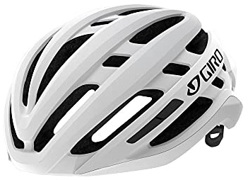 Giro Agilis MIPS Rennradhelm – MIPS – verstellbare Passform – Gute Belüftung – aerodynamisches Profil – für alle Straßen geeignet – Matte White, Größe: M