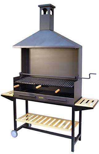 IMEX EL ZORRO Barbacoa Chimenea Completa con Bandeja de Madera