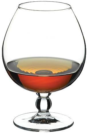 Topkapi 44714 - Set di 6 bicchieri per cognac, lavabili in lavastoviglie, eleganti, robusti, eccellenti per cognac, brandy, whisky, tasting