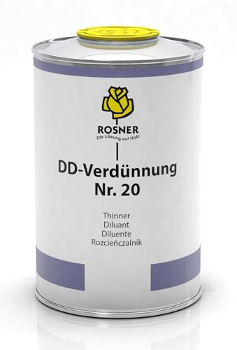 Rosner DD-Verdünnung Nr. 20 - Verdünner für 2K-PUR- und DD-Lacke 1 Liter