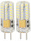 Gigicial Lot De 2 Ampoules LED En Forme De Maïs 3 W, équivalent à 100 W, Ampoule LED 6000 K GY6.35, Pour éclairage Industriel Ou Commercial De Grande Surface