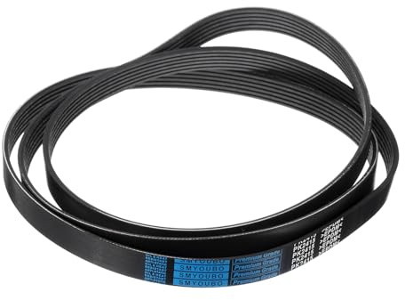 sourcing map 6K951/6PK2415 Serpentine Belt 6 Ribs 2415mm Length x 21mm Width x 5mm Height, EPDM Poly V Belt, Multi Wedge Micro V Belt for Vehicle