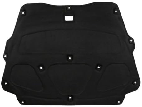 WUYDKEL Accessoires Auto Compatible avec pour Cayenne 2011 2012 2013 2014 Couverture D'isolation Phonique Et Thermique De Voiture Capot Avant Tapis De Moteur Anti-Bruit en Coton