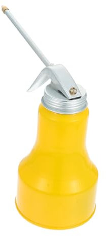 Gatuida Hochdruck Schmieröler 400ml Autoölflasche Aus Metall Mit Langer Düse Handpumpenöler Für Fahrzeuge Und Werkstatt