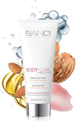 Bandi - Beurre Corporel Régénérant Pour Peau Sèche Hydratation Intense Cosmétique Non Collant Effet Velouté Ingrédients Actifs: Acide Lactobionique Niacinamide Vitamine e Beurre de Karité
