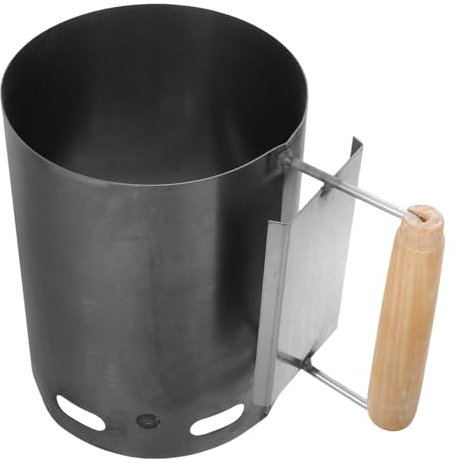 Anneome Heavy Duty Holzkohle-anzündkamin Mit Isoliertem Griff Für Grill Und Camping Schnelle Zündung Ohne Feuerzeugflüssigkeit Große Kapazität Langlebig Und Stabil