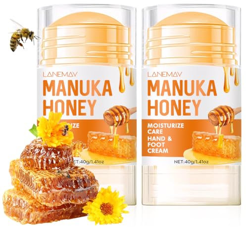 2 Stück Honig Fusscreme Sehr Trockene Füsse Hornhaut Foot Cream für Sehr Trockene Füße und Hornhaut Fußpflegecreme Lindert Extreme Trockenheit und Rissbildung der Füße