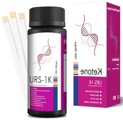100 Stück Keton Teststreifen, Ketosticks, Zum Testen Des Ketosespiegels