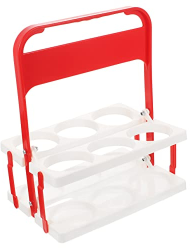 Alipis Porte-Bouteille De Bière Pliable avec Poignée Casier à Bière Réutilisable Organiseur De Bouteilles pour Bars Et Maisons