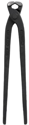 Tenazas - tenazas de ferralla de 11, fabricadas en cromo vanadio, cumplen con normas DIN/ISO 9242, ideales para carpintería y construcción.