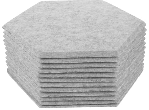 Alipis 12pcs Soundproofing Panel for Wall Acoustic Absorption Panel Noise Reduction Tool Shape Simple for Bedroom Ktv