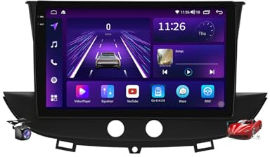 M200s,Android 15 Autoradio Stereo con 4G WiFi Carplay Android Auto per Grandland X/Crossland X 2016-2020 Upgrade Touchscreen GPS Navi 9 Pollici Tablet Lettore MP5 Multimediale FM BT Receiver