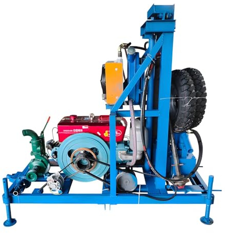 Diametro compatto 75-325mm di profondità 75-325mm della mini perforatrice del pozzo trivellato dell'impianto di trivellazione dell'acqua 150m per i pozzi residenziali di perforazione del suolo e